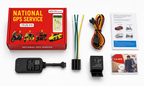 National GPS EC33 4G+2G Car GPS Tracker | Remote Engine Lock Live Tracking | 12V-90V Support