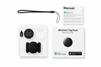 Wireless Tag Dual Smart Tracker – Apple Find My & Android Find Hub Compatible Anti-Lost Device