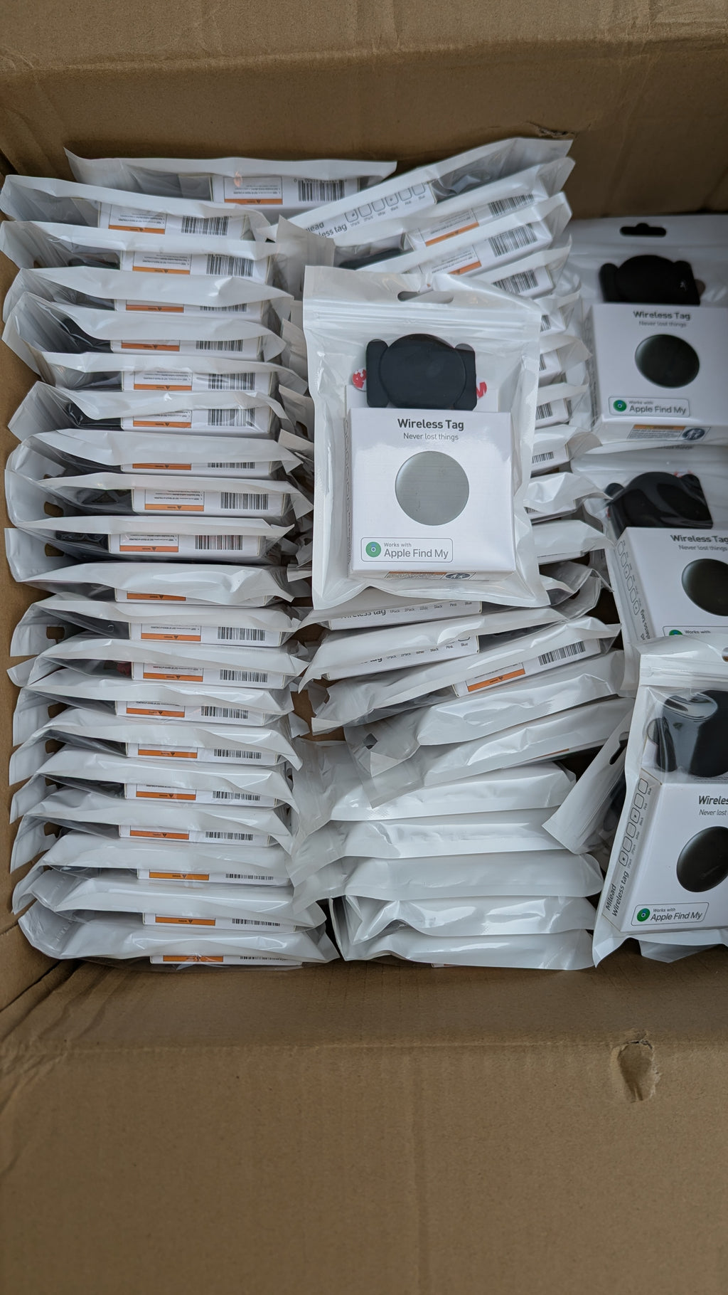 Wireless Tag Dual Smart Tracker – Apple Find My & Android Find Hub Compatible Anti-Lost Device