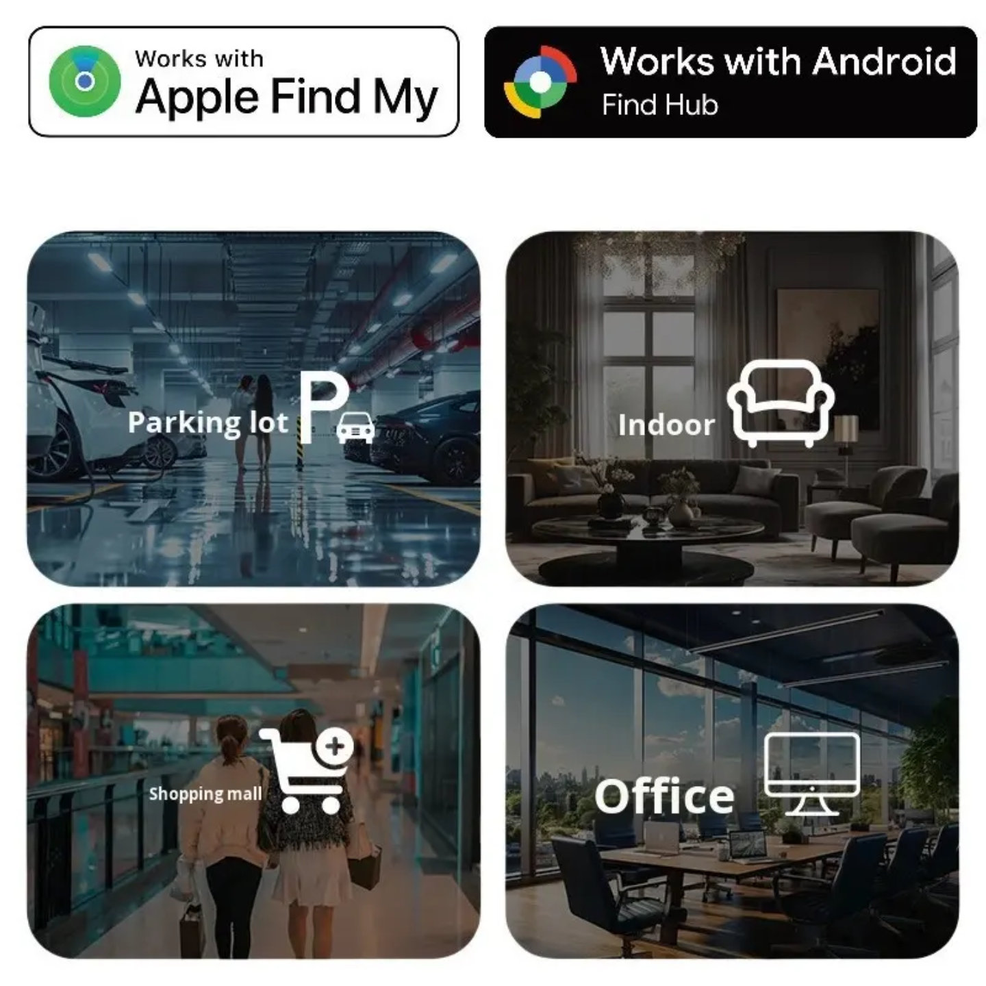 Smart Mini Tag Android & iOS Compatible Tag