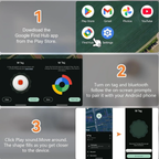 Smart Dual System Tracker | Apple Find My & Google Find My Compatible Anti-Lost Device