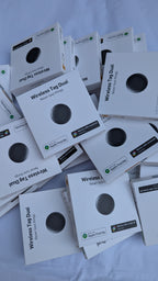 Wireless Tag Dual Smart Tracker – Apple Find My & Android Find Hub Compatible Anti-Lost Device