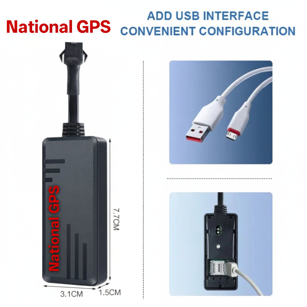 EC08 4G+2G GPS Tracker  যেকোনো গাড়ির জন্য 1-Year Replacement Guarantee